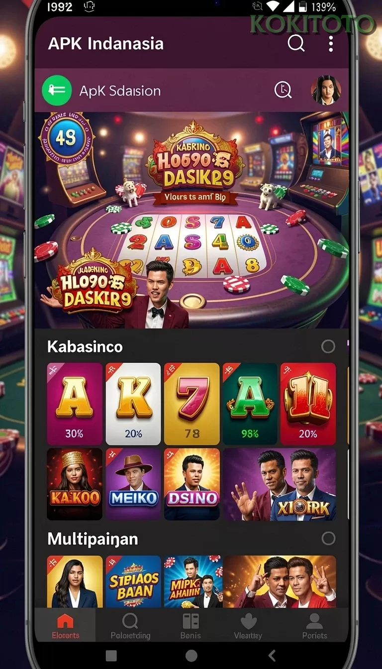 Cuplikan layar IDN789 — aktivitas