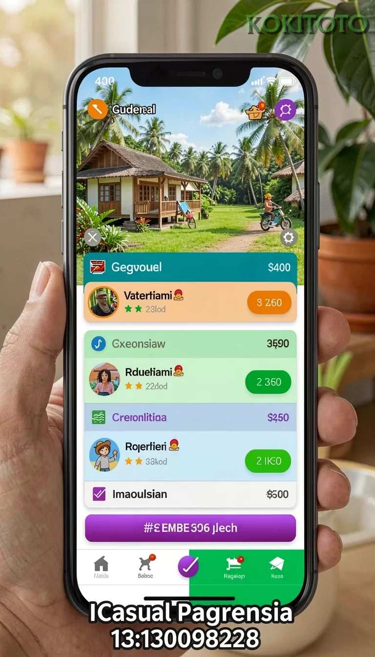 Cuplikan layar FW66 — menu navigasi