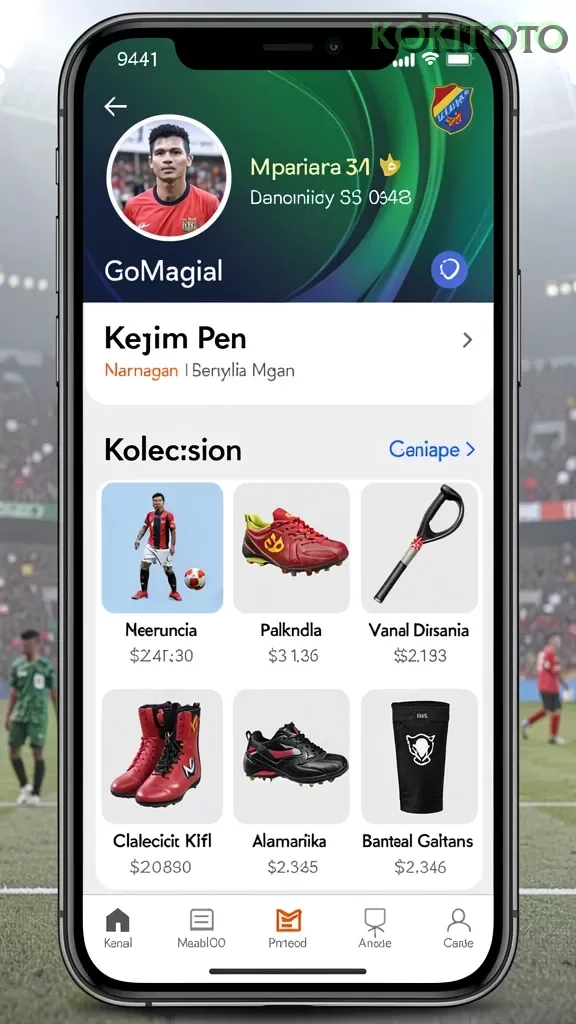 Cuplikan layar IDN789 — menu navigasi